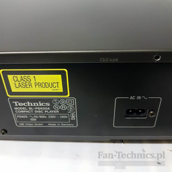 Odtwarzacz CD Technics SL-PS620A - obrazek 9