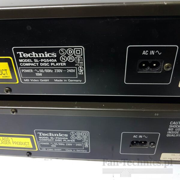 Odtwarzacz Technics SL-PG540A - obrazek 10