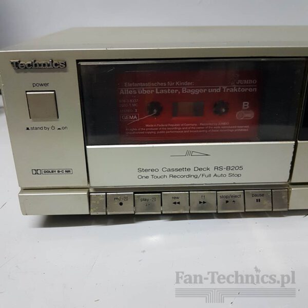 Magnetofon Technics RS-B205 - obrazek 3