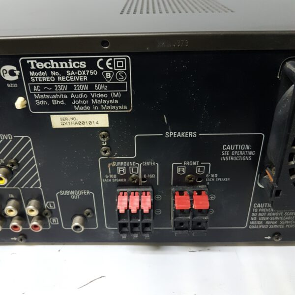 Amplituner Technics SA-DX750 RDS - obrazek 10
