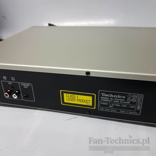 Odtwarzacz CD Technics SL-PG440A - obrazek 9