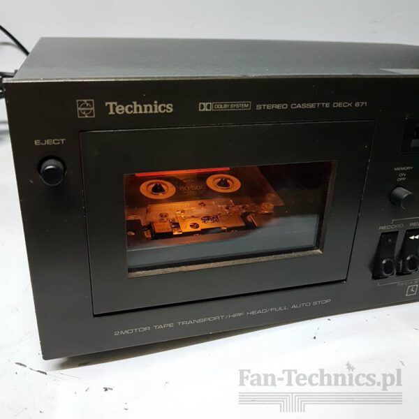 Magnetofon Technics RS-671 - obrazek 3
