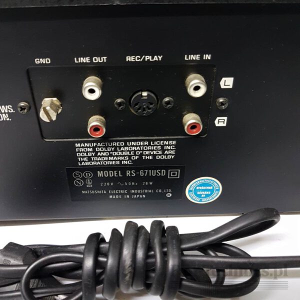Magnetofon Technics RS-671 - obrazek 11