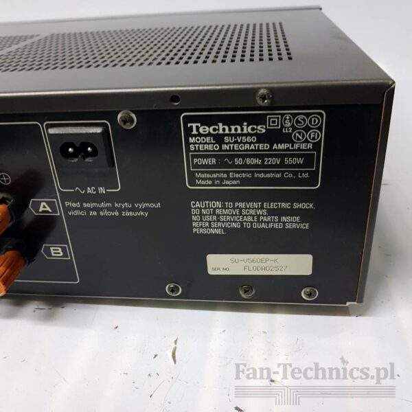 Wzmacniacz Technics SU-V560 - obrazek 11