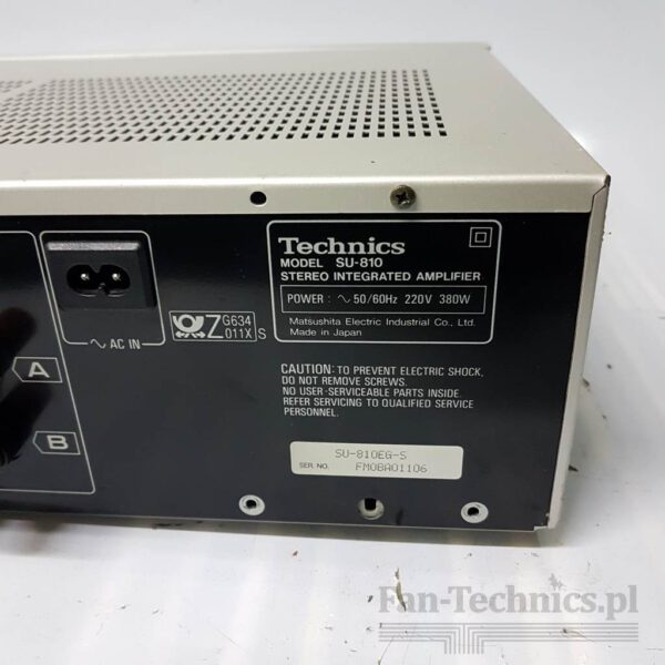 Wzmacniacz Technics SU-810 - obrazek 11