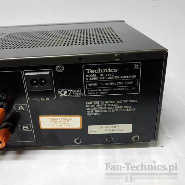 Wzmacniacz Technics SU-V460 - obrazek 11