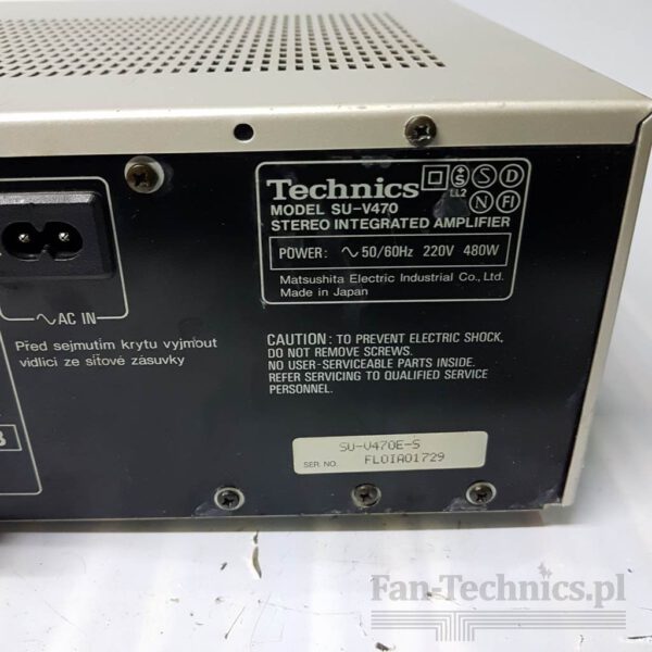 Wzmacniacz Technics SU-V470 - obrazek 11