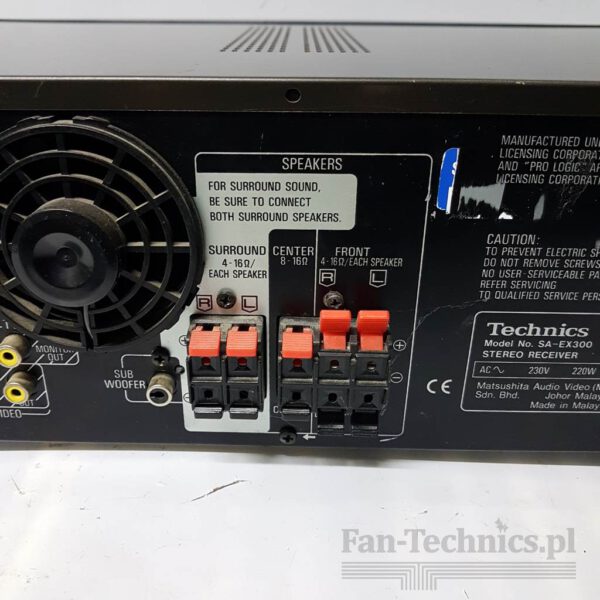 Amplituner Technics SA-EX300 RDS - obrazek 10