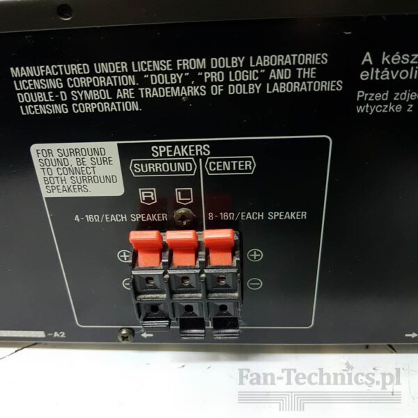 Procesor dźwięku Kina domowego, przedwzmacniacz Technics SH-AV500 - obrazek 11
