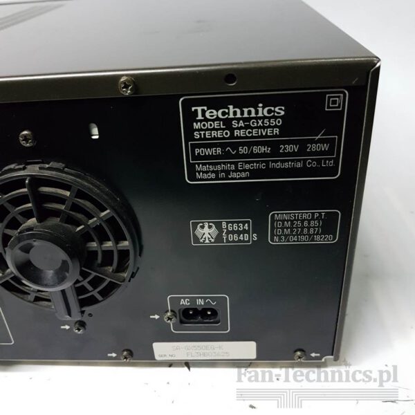 Amplituner Technics SA-GX550 - obrazek 11