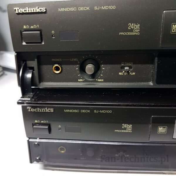 Odtwarzacz Mini Disc Technics SJ-MD100 - obrazek 6