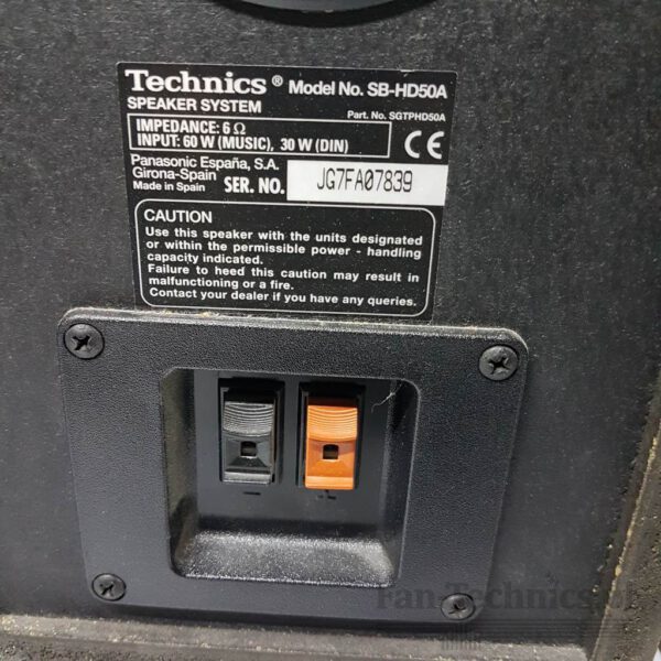 Kolumny Technics SB-HD50A - obrazek 7