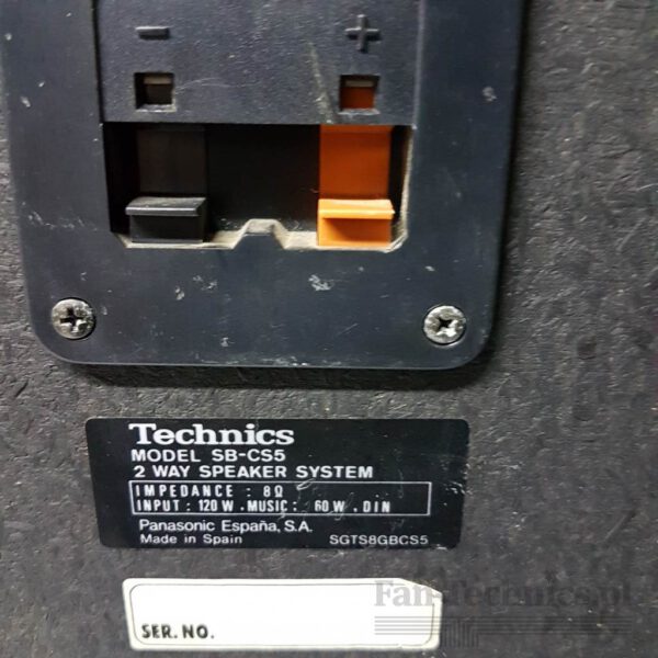 Kolumny Technics SB-CS5 - obrazek 7