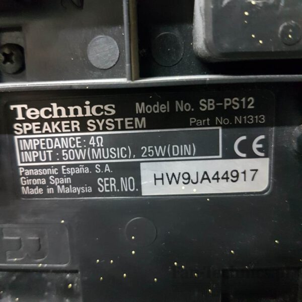 Kolumny surround Technics SB-PS12 - obrazek 6