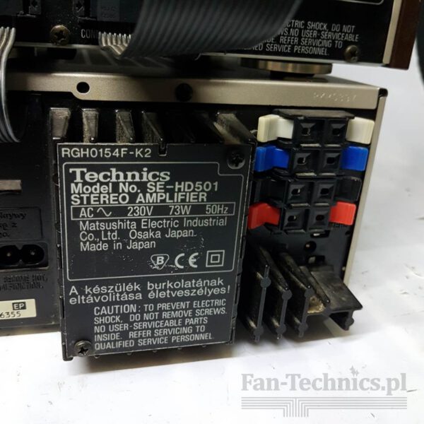 Mini Wieża Technics HD501 - obrazek 11