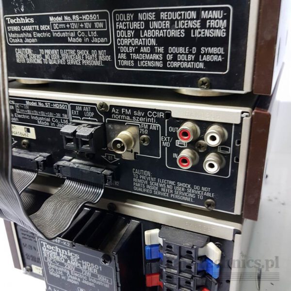 Mini Wieża Technics HD501 - obrazek 12