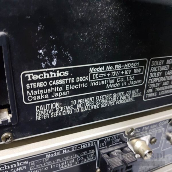 Mini Wieża Technics HD501 - obrazek 13