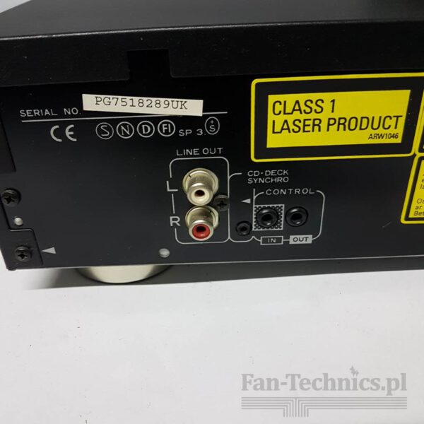 Odtwarzacz CD Pioneer PD-104 - obrazek 10