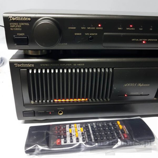 Wzmacniacz dzielony Technics SE-A800S + SU-C800U - obrazek 3