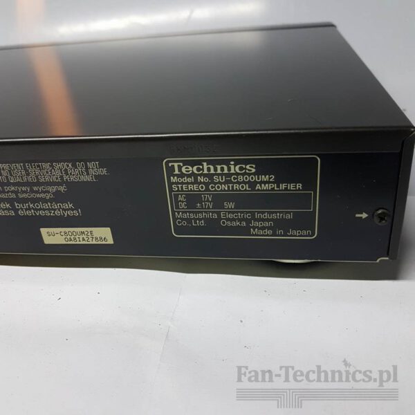 Przed Wzmacniacz Technics SU-C800U Mk2 - obrazek 12
