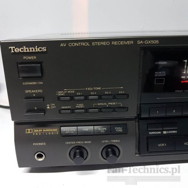 Amplituner Kina Technics SA-GX505 - obrazek 3