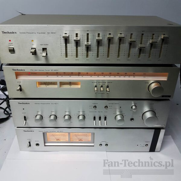 Duża wieża Zestaw Technics SE-9021, SU-9011, ST-9031, SH-8010