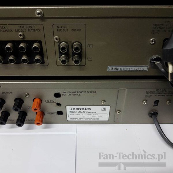 Duża wieża Zestaw Technics SE-9021, SU-9011, ST-9031, SH-8010 - obrazek 14