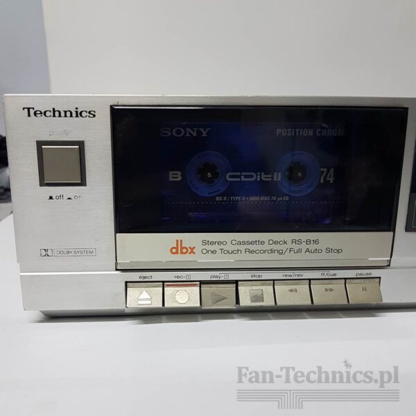 Magnetofon Technics RS-B16 dbx - obrazek 3
