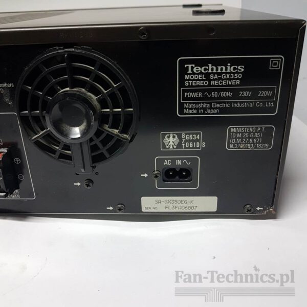 Ampliuner Technics SA-GX350 - obrazek 11