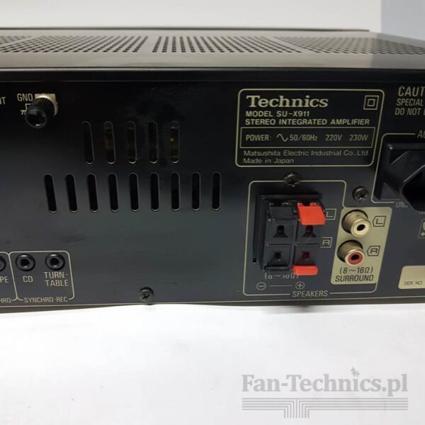 Wzmacniacz Technics SU-X911 Midi (36 cm) - obrazek 10