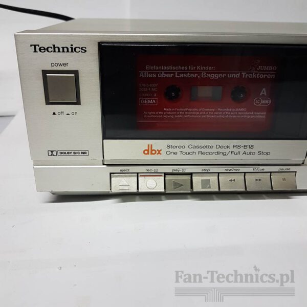 Magnetofon Technics RS-B18 dbx - obrazek 3
