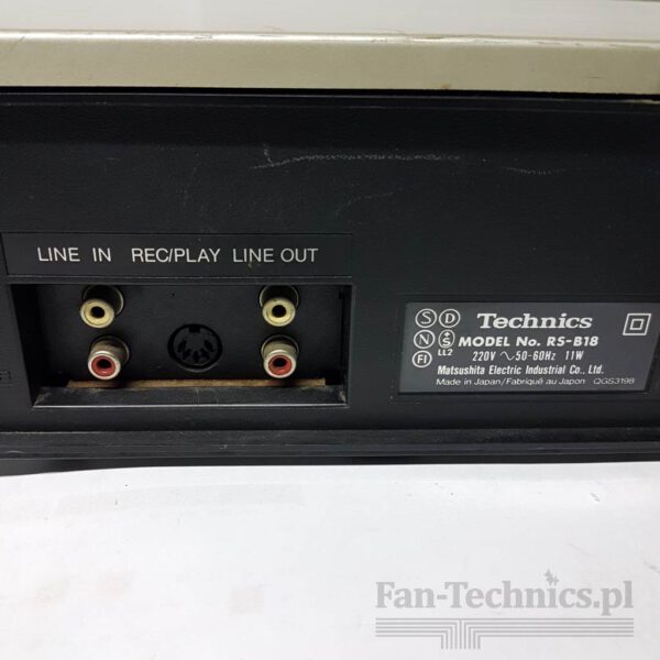 Magnetofon Technics RS-B18 dbx - obrazek 9