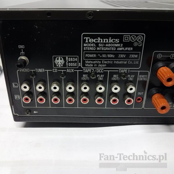 Wzmacniacz Technics SU-A800Mk2 - obrazek 12