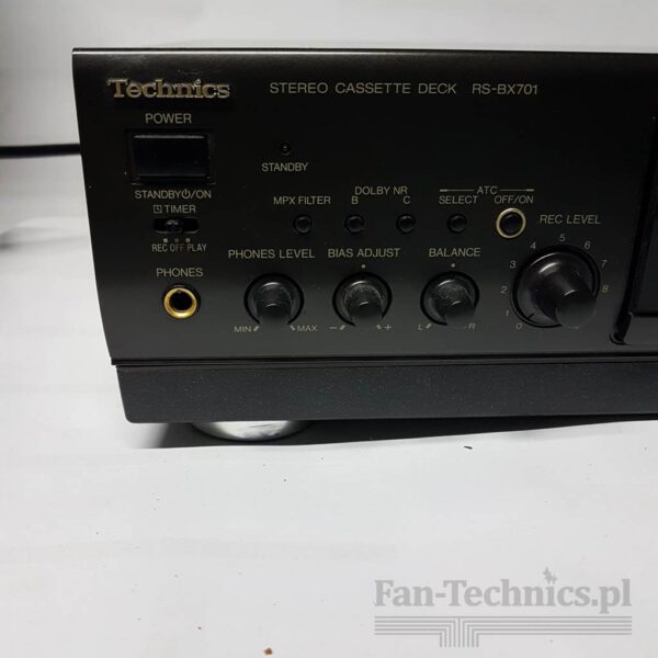 Magnetofon jednokasetowy Technics RS-BX701 - obrazek 3