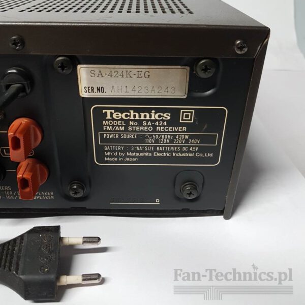 Amplituner Technics SA-424 - obrazek 7