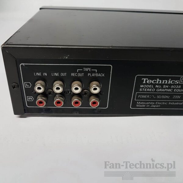 Equalizer Technics SH-8038 - obrazek 5
