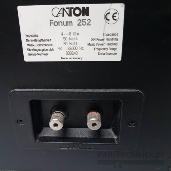 Kolumny Canton Fonum 252 - obrazek 4