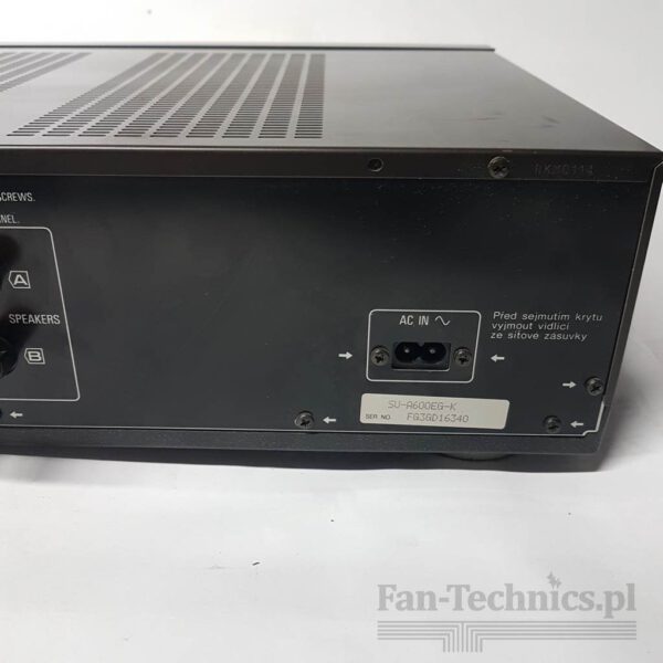 Wzmacniacz Technics SU-A600 - obrazek 5