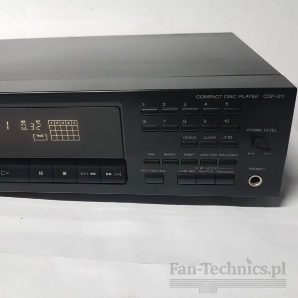 Odtwarzacz CD Sony CDP-211 - obrazek 2