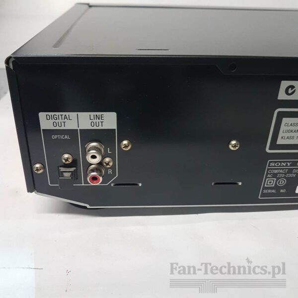Odtwarzacz CD Sony CDP-XE330 - obrazek 4