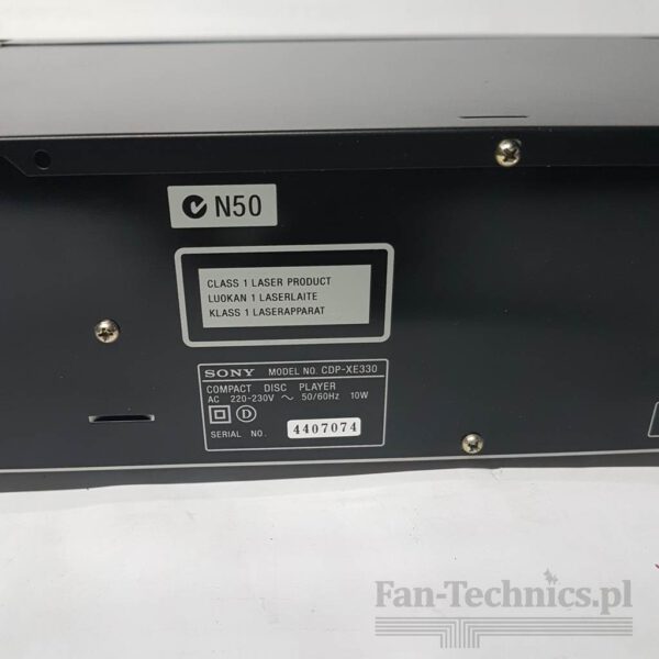 Odtwarzacz CD Sony CDP-XE330 - obrazek 5