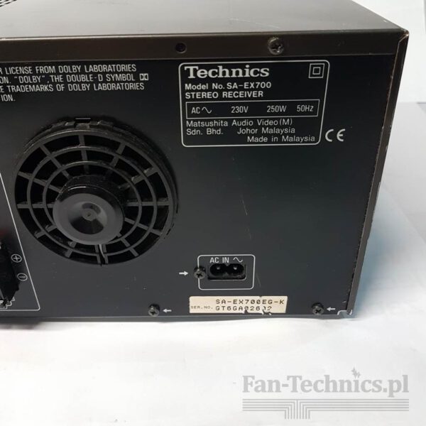 Amplituner Kina 5.1 Technics SA-EX700 RDS - obrazek 5
