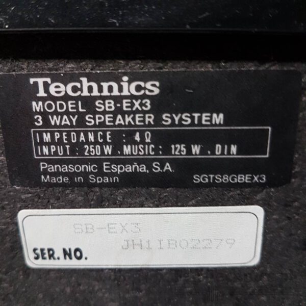 Kolumny Technics SB-EX3 - obrazek 5