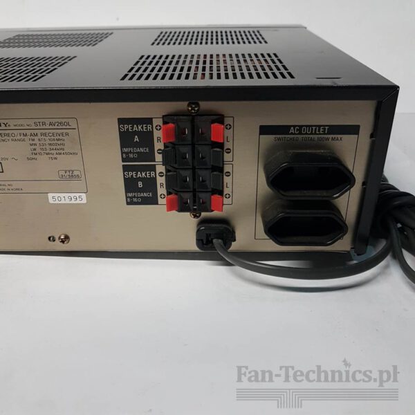 Amplituner Sony STR-AV260L - obrazek 9