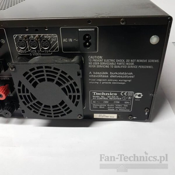 Amplituner Kina 5.1 Technics SA-DA15 RDS Optical - obrazek 11
