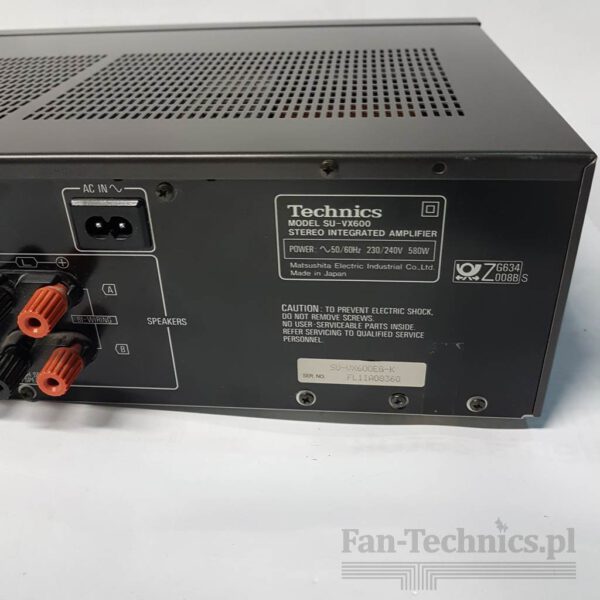 Wzmacniacz Technics SU-VX600 - obrazek 6