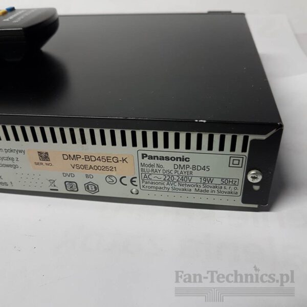 Odtwarzacz Blu-Ray DVD Panasonic DMP-BD45 - obrazek 7