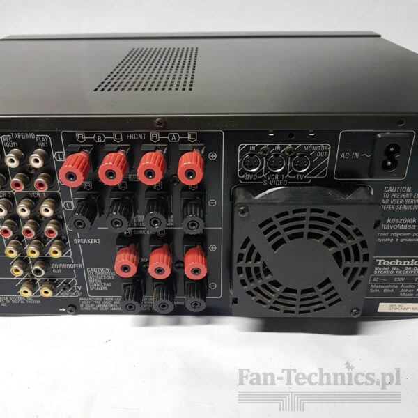Amplituner Kina 5.1 Technics SA-DA8 - obrazek 10