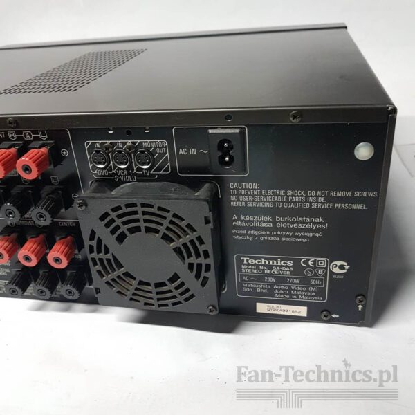 Amplituner Kina 5.1 Technics SA-DA8 - obrazek 11