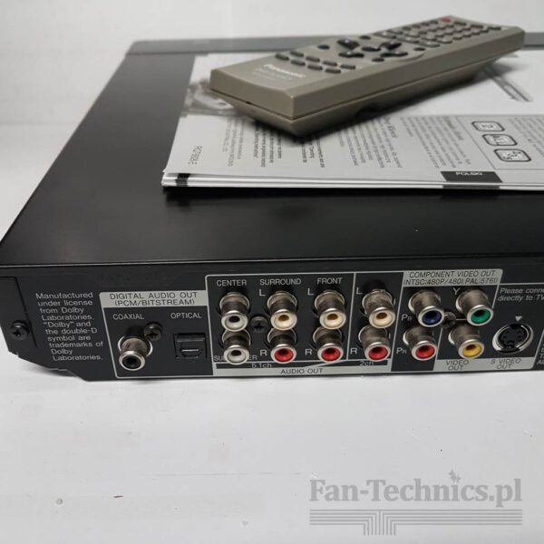 Odtwarzacz DVD Panasonic S-75 - obrazek 9